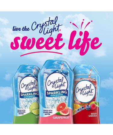 Crystal Light Sparkling Grapefruit Water Enhancer - 1.62 fl oz, Sugar-Free, Zero Calories - Buy Online on GoSupps.com
