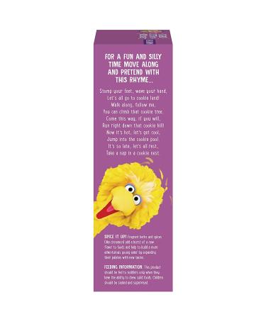 Earth's Best Organic Sesame Street Toddler Snacks - Oatmeal Cinnamon Letter Cookies (6-Pack, 5.3 Oz) - Buy Online on GoSupps.com
