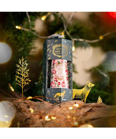 Panier des Sens - Small Hand Cream - Rose Hydrating Hand Cream Christmas Collection - With Shea Butter & Olive Oil - 97% Natural Ingredients - Christmas Edition - 30 ml - Buy Online on GoSupps.com