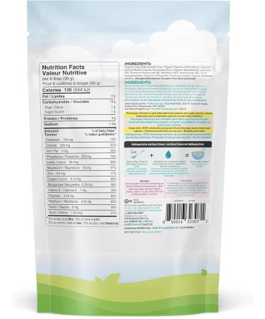 Else Baby Cereal Stage 2 - Almond & Buckwheat Cereal - Plant Based Cereal Baby Food for 6 Months+ - Balanced Made w/Real Whole Foods Clean Label Purity Certified (Original 228g 6-Pack) - Buy Online on GoSupps.com