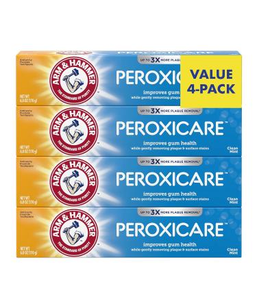 Arm & Hammer Advance White and Peroxicare Toothpaste Bundle (4-Pack) - Buy Online on GoSupps.com
