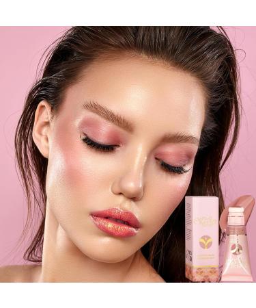 Matte Face Blush | Velvet Matte Blush Stick in Liquid Face Nourishing Contouring Blush Rouge for Shopping Working Home Dating Traveling Lambo 04 - Buy Online on GoSupps.com