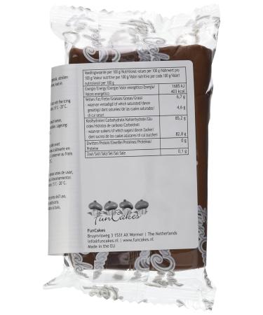FunCakes Fondant Maroon Brown - Pack of 4 (4 x 250g) | Premium Quick-Dry Cake Decorating Icing for International Shipping - Buy Online on GoSupps.com