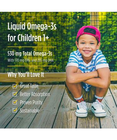 Nordic Naturals DHA Junior for Kids 1+, Strawberry Flavor, 4 fl oz | Omega-3 Supplement - Buy Online on GoSupps.com