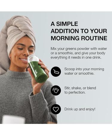 Huel Daily Greens | Superfood Greens Powder | 91 Vitamins  Minerals  and Wholefood-Sourced Ingredients | Adaptogens  Antioxidants  Gut-Friendly Probiotics | 30 Servings - Buy Online on GoSupps.com