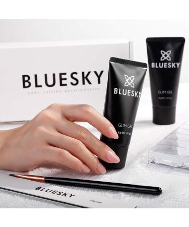 Bluesky Coralline Pink Gum Gel - 60g Poly Gel Nail Builder for Fast Nail Extensions | UV LED Nail Polish - Buy Online on GoSupps.com