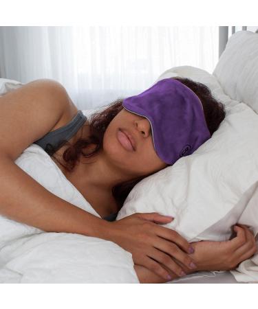 BARMY Weighted Sleep Masks Bundle - Purple and Gray (13oz Each) | Block Out Light for Relaxation and Comfortable Sleep | Blackout Eye Mask for Sleeping - Buy Online on GoSupps.com