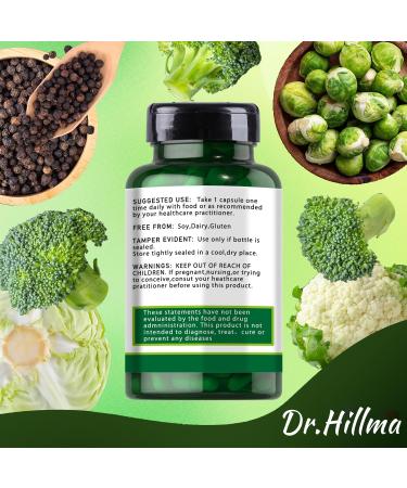 DIM Supplement 200MG - Diindolylmethane for Hormone Balance Estrogen Support & Menopause Relief - 60 Capsules - Buy Online on GoSupps.com