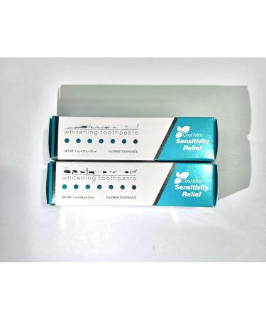 Opalescenc Whitening Toothpaste - Sensitivity Relief - Cool Mint - 1oz Each - Pack of 2 - Buy Online on GoSupps.com