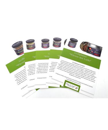 Premium Quality Grill BBQ & Pans Spices Gift Set | Grillplanet - Additive-Free Spice Mix for International Shipping - Buy Online on GoSupps.com