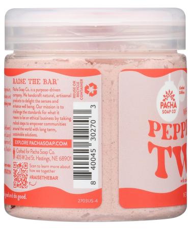 PACHA SOAP Peppermint Twist Whipped Soap 8 OZ - Refreshing and Nourishing Body Wash - Buy Online on GoSupps.com