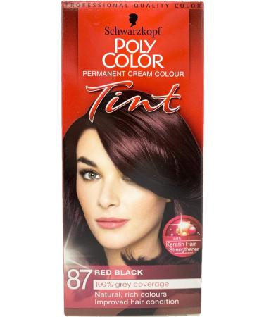 Schwarzkopf Poly Color Permanent 87 Red Black Red - 3 Piece Set - Buy Online on GoSupps.com