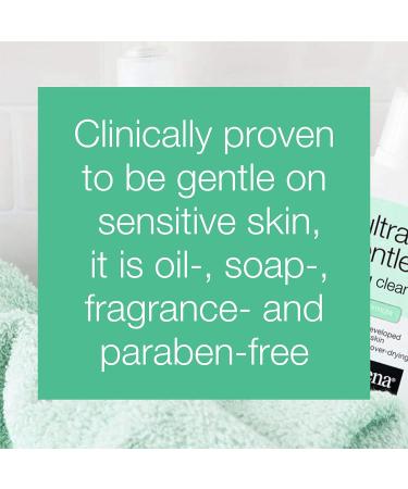 Neutrogena Ultra Gentle Hydrating Facial Cleanser for Sensitive Skin - Oil-Free Soap-Free Hypoallergenic 12 fl. oz | Ideal for Acne Eczema & Rosacea - Buy Online on GoSupps.com