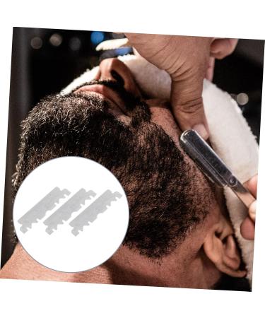 PopetPop Disposable Razor - 100 Razor Blades for Men | Chrome & Platinum Coated Face Cutter for Hairdressing Salons - Buy Online on GoSupps.com