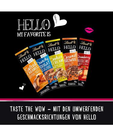  Lindt Lindt & Spr ngli Hello Salted Caramel Bar Lot of 6 (6 x 100 g) - Buy Online on GoSupps.com