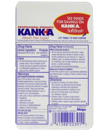 Kanka Professional Strength 0.33 oz - Fast-Acting Oral Pain Relief - Buy Online on GoSupps.com