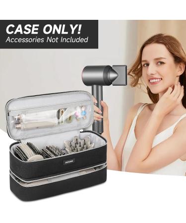 Carrying Case Fits for Shark Flexstyle(HD430/440/435) & Hair Dryer Travel Storage Organizer Bag Compatible with Dyson Supersonic Hair Dryer/Airwrap Styler and Attachments Black (Bag Only) - Buy Online on GoSupps.com