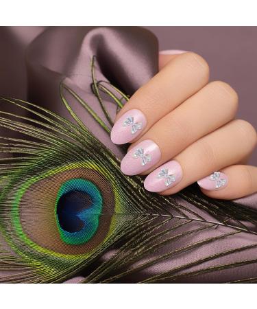 140pcs Aurora Bow Nail Charms & Rhinestones 3D Nail Bows Colorful Nail Charms for Acrylic Nails Resin Bowknot Nail Charms DIY Nail Accessories for Women Girls Nail Crafts Art - Buy Online on GoSupps.com