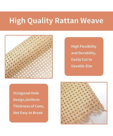 20W Cane Webbing 5ft Roll for Caning Projects - Natural Rattan Sheets (20x60 Size) - Buy Online on GoSupps.com