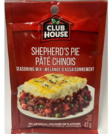 Club House Dry Sauce/Seasoning/Marinade Mix Shepherd's Pie 47g Case Pack 12 Count - Buy Online on GoSupps.com
