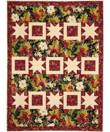 3-Yard Quilts Pattern Book by Fabric Cafe - Unlock the Magic of Quilting with 12 Stunning Designs - Buy Online on GoSupps.com