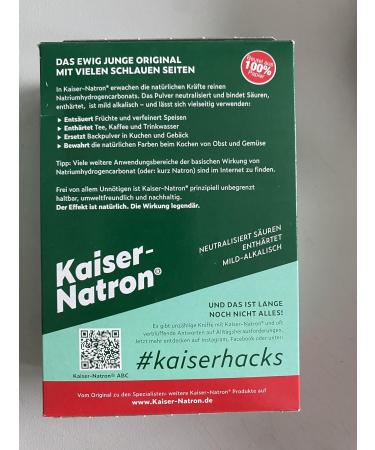 Kaiser Natron 2 x 250 g powders - Buy Online on GoSupps.com