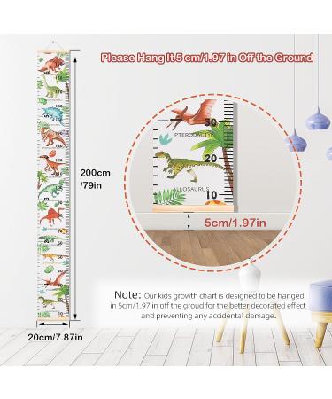 HIFOT Kids Dinosaur Height Measuring Chart - Bedroom Decor for Boys - 74.8''* 7.87 - Buy Online on GoSupps.com