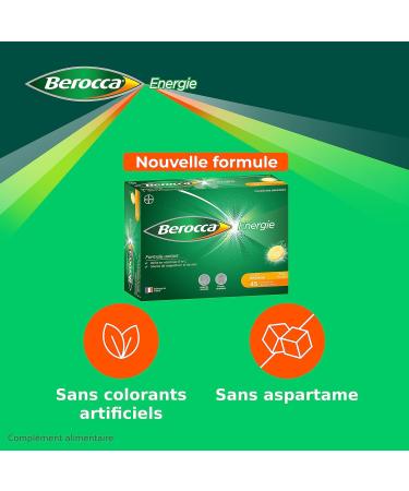 Berocca Orange Energy + Berocca Boost Guarana Caffeine Multivitamins Helps Reduce Fatigue Vitamin C B and Minerals 30 + 45 Effervescent Tablets Do Not Match - Buy Online on GoSupps.com