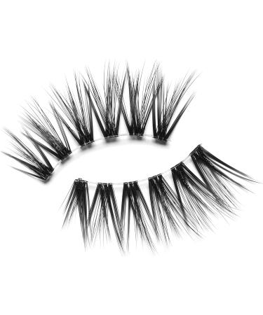 Eylure 3/4 Length False Eyelashes No 010 White Black - 1 Pair - Buy Online on GoSupps.com
