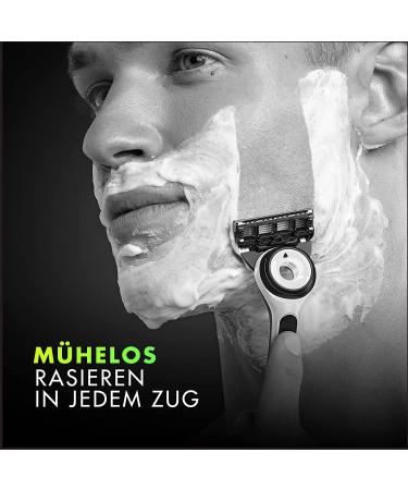 Gillette Labs Wet Razor for Men with Cleaning Element & Travel Case - Premium Magnetic Dock & 3 Blades | Perfect Gift for Men - Buy Online on GoSupps.com