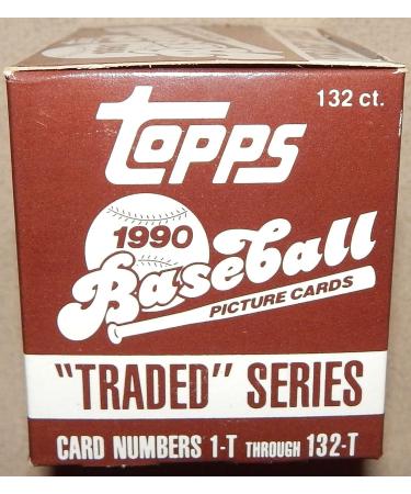 1990 Topps Traded Set Complete - Mint Condition | Rare Sports Collectible - Buy Online on GoSupps.com