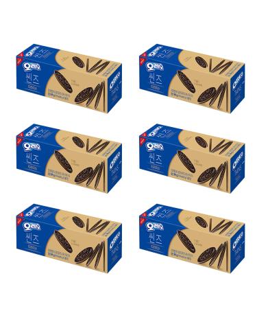 OREO THINS Tiramisu (84g x 6) Produced in Korea Party food Nutritious snack Gift promotion - PACK OF 1 2.9 Ounce (Pack of 6)
