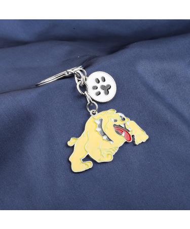 Ensianth Dog Keychain | Perfect Gifts for Dog Lovers | Puppy Paw Print Keyring for Dog Owners | Ideal Present for Dog Moms & Dads - Buy Online on GoSupps.com