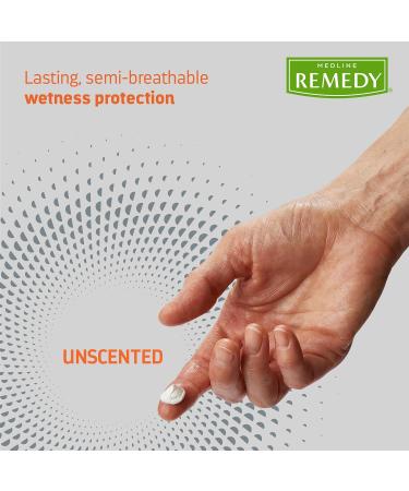 Medline Remedy Zinc Oxide Paste with Menthol - Unscented Hypoallergenic 4 oz for Diaper Rash & Incontinence Care - Soothing Protection - Buy Online on GoSupps.com
