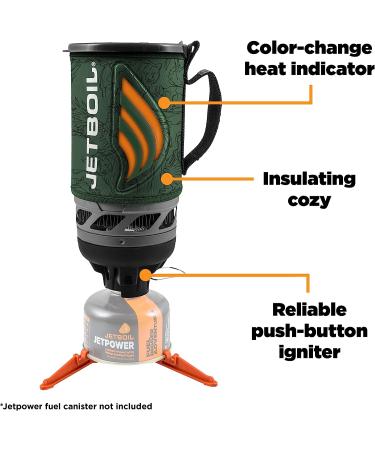 Jetboil Flash Camping Stove - Lightweight Backpacking Cooking System - Buy Online on GoSupps.com