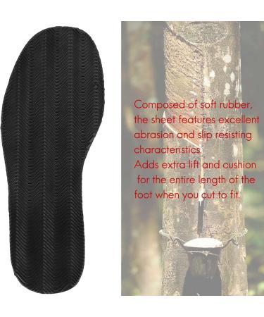 DIY Stick On Shoe Sole Repair Pads - Anti-Grip Rubber - 1 Pair - 29x11.5cm - International Shipping - Buy Online on GoSupps.com