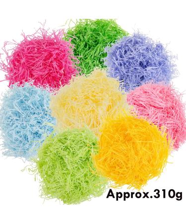 Whaline 11.3 oz Multicolor Easter Grass Raffia Paper - Gift Filler for Baskets & Spring Party Decorations - Buy Online on GoSupps.com