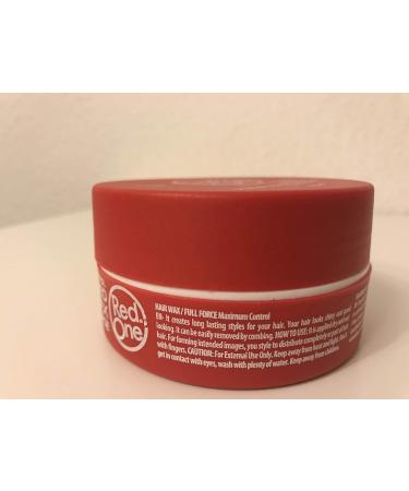 RedOne Maximum Control Aqua Hair Gel Wax RED Full Force 150ml - Extra Strong Strawberry for Ultimate Hold | Buy Online Internationally - Buy Online on GoSupps.com