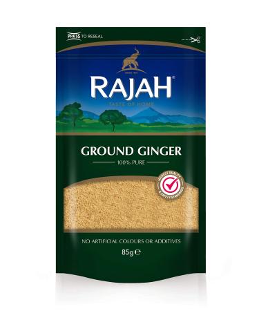 Rajah Spices Ground Ginger Powder | Ada | Adark | Adu | Adrak | (85g)
