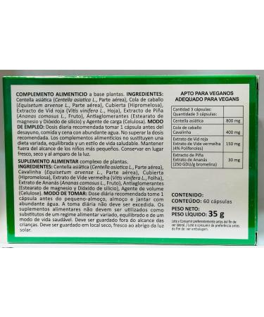 Integralia Vitalina Plus Centella 60 Cap 160 ml - Buy Online on GoSupps.com