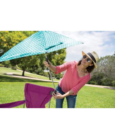 Sport-Brella Versa-Brella SPF 50+ Adjustable Umbrella with Universal Clamp Regular Midnight Blue - Buy Online on GoSupps.com