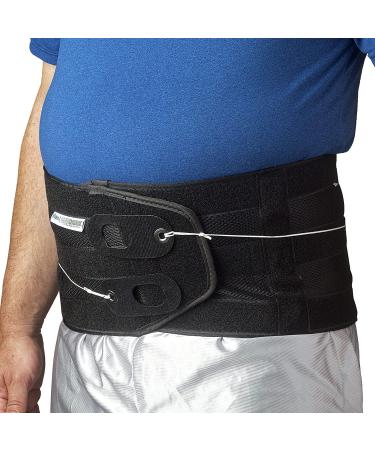 ASPEN Quikdraw PRO Back Brace - Lumbar Pain Relief for Men & Women | Breathable Pulley System | Extra Small - Buy Online on GoSupps.com