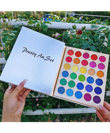 Highly Pigmented Eye Makeup Palette 86 Colors Matte Metallic Eyeshadow Pallet Lasting Blendable Natural Colors Make Up Eye Shadows Cosmetics Gift Makeup Artist - Buy Online on GoSupps.com