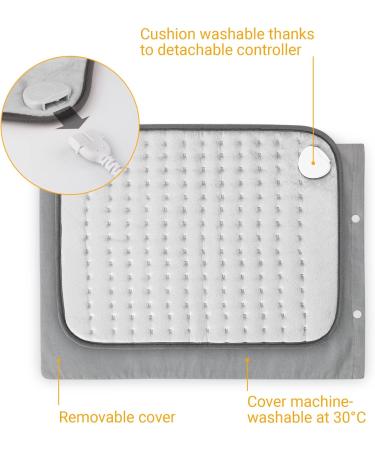 Buy Medisana HP 605 Heating Cushion | 4 Temperature Levels Overheating Protection & Soft Removable Cover - International Shipping Available - Buy Online on GoSupps.com