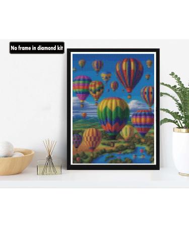 VAIIEYO 5D Diamond Painting Kit - Balloon River Full Drill Round Rhinestone Craft Canvas 12x16 - Buy Online on GoSupps.com