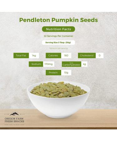 Roasted Salted Pumpkin Seeds - 24 oz Resealable Bag - Packed With Protein - Healthy Keto, Whole30, Paleo Snack - Vegan & Gluten-Free - Buy Online on GoSupps.com