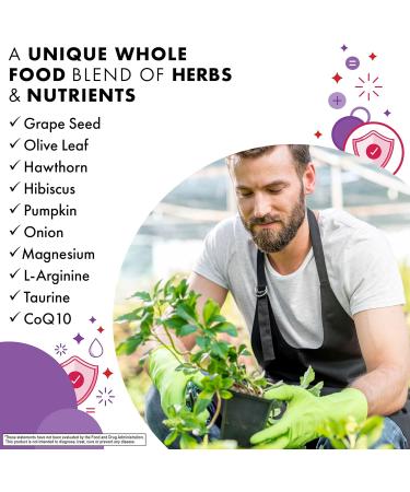 Bluebonnet Nutrition Blood Pressure Support Vascular Health* Non-GMO Vegan Gluten-Free Soy-Free Dairy-Free- 60 Vegetable Capsules 30 Servings - Buy Online on GoSupps.com