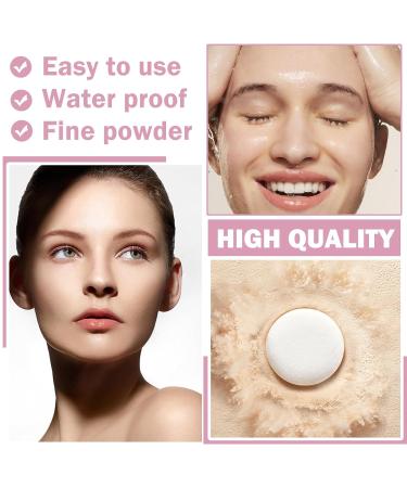 CAHIUYOA Loose Setting Powder - Lightweight Oil Control Makeup with Soft Puff | Matte Smooth Finish 04 Natural Color - Buy Online on GoSupps.com