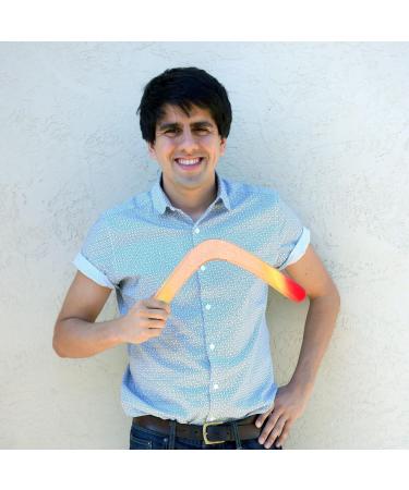 Glacier Wooden Boomerang - for Throwers 13-80! Great Returning Boomerangs - Buy Online on GoSupps.com
