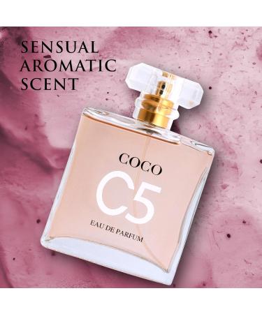 Coco C5 for Women Eau De Parfum - Pure Femininity in a Bottle - Delicate Floral Scents of Jasmine and May Rose - A Fragrance That Will Get You Noticed - Cruelty-Free Perfume Precious Gift for Women - Buy Online on GoSupps.com